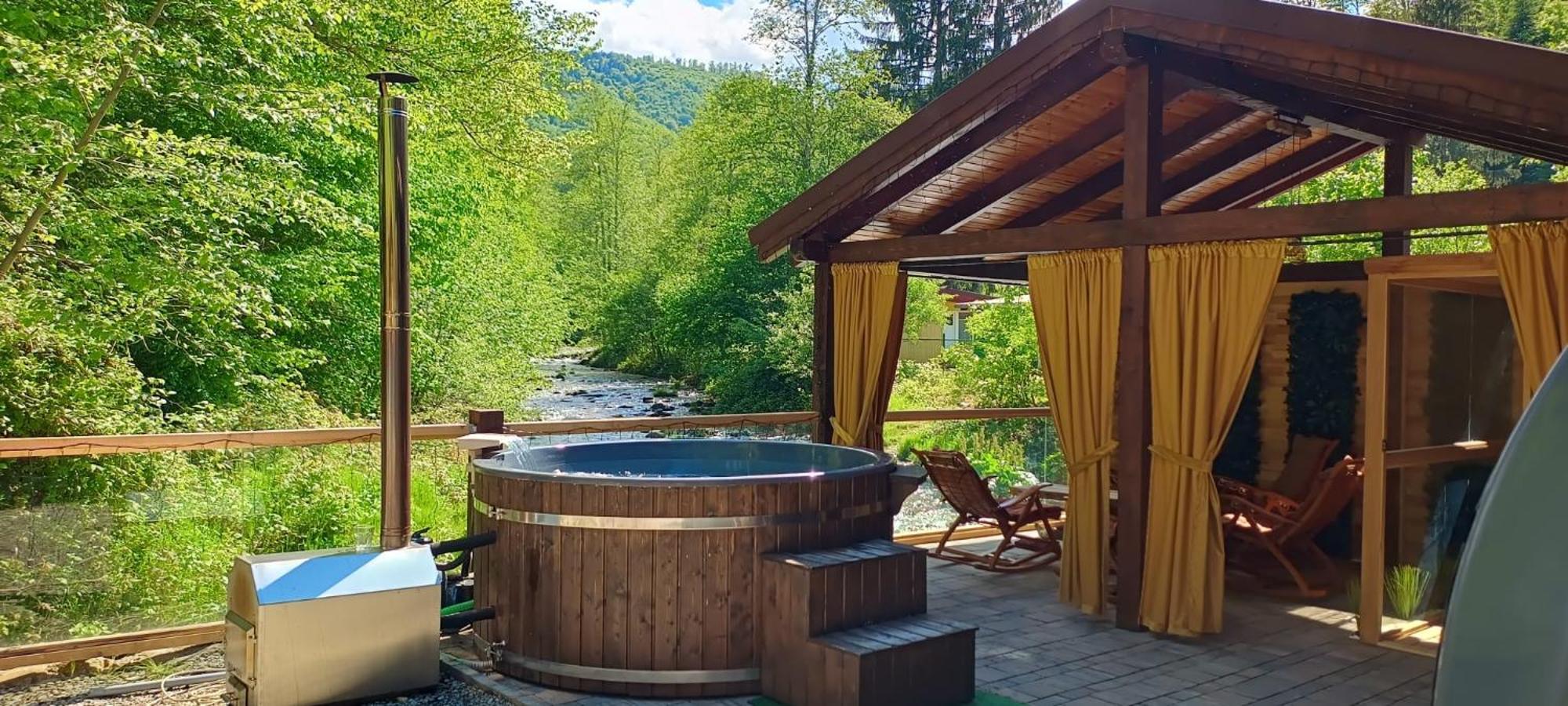 Cabana Rustic Balea Cîrţişoara エクステリア 写真
